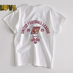 Michigan Panthers 2025 UFL Championship Game UFL T Shirt