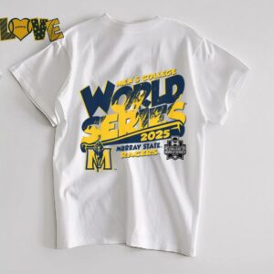 Murray State Racers MCWS 2025 College World Series White T Shirt
