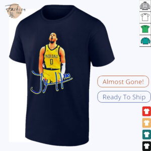 NBA Finals 2025 Tyrese Haliburton player Indiana Pacers Basketball signature shirt
