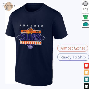NBA Official Phoenix Suns Diamond Look Heat shirt