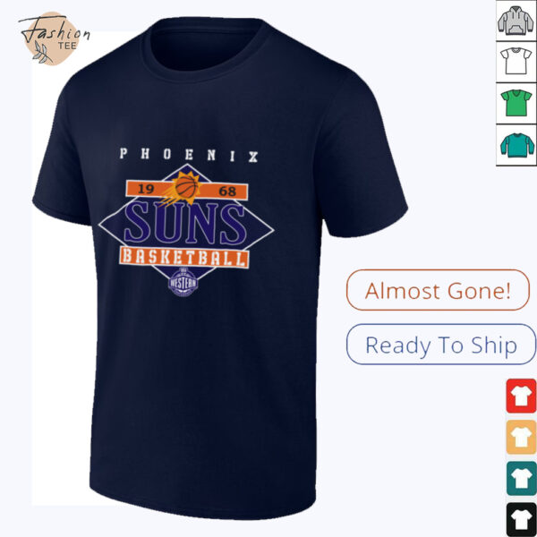 NBA Official Phoenix Suns Diamond Look Heat shirt