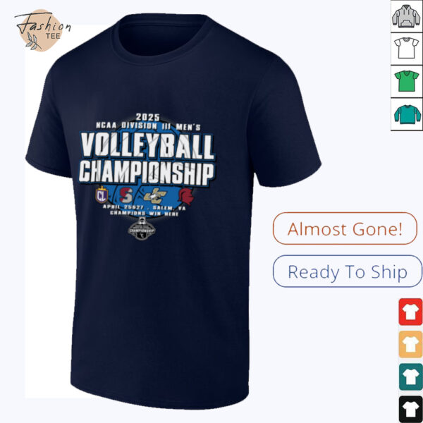 NCAA 2025 Division III Men’s Volleyball Champions T Shirt