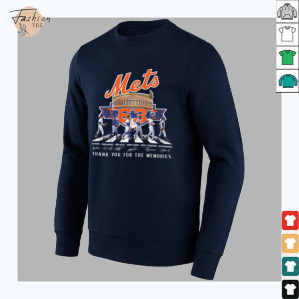 New York Mets 63rd Anniversary 1962 2025 Thank You For The Memories T Shirt