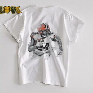 Nick Chubb Cleveland Browns drawing art shirt