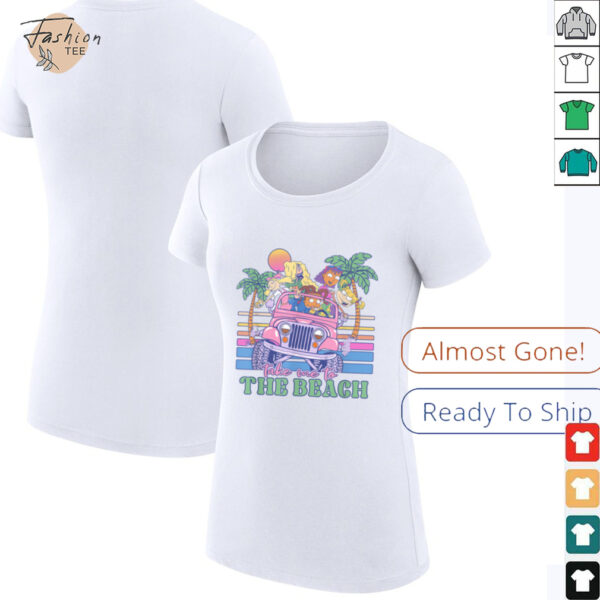 Nickelodeon Take Me To The Beach Jeep Tropical Sunset T Shirt
