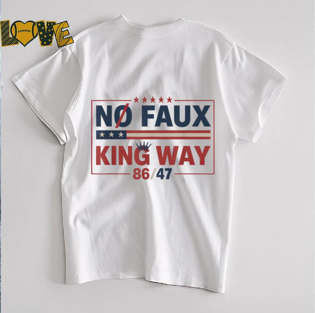 No Faux King Rejecting Kings flag T Shirt No Faux King Rejecting Kings flag T Shirt
