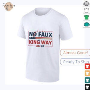 No Faux King Rejecting Kings flag T Shirt