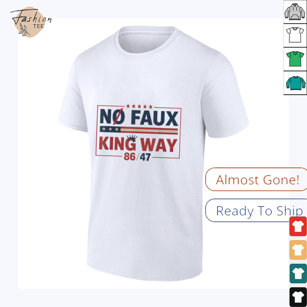 No Faux King Rejecting Kings flag T Shirt No Faux King Rejecting Kings flag T Shirt