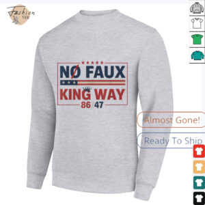 No Faux King Rejecting Kings flag T Shirt