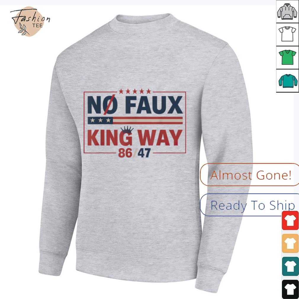 No Faux King Rejecting Kings flag T Shirt No Faux King Rejecting Kings flag T Shirt