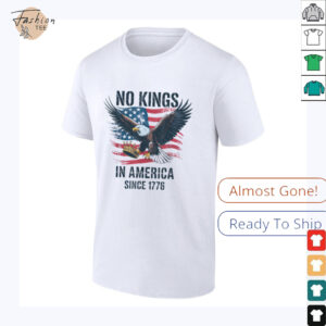 No Kings In America Since 1776 shirt No Kings in America T Shirt