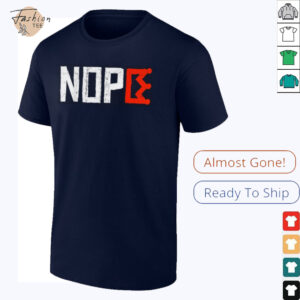 No Kings Nope Protest Sign Horizontal T Shirts
