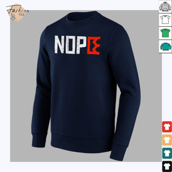 No Kings Nope Protest Sign Horizontal T Shirts