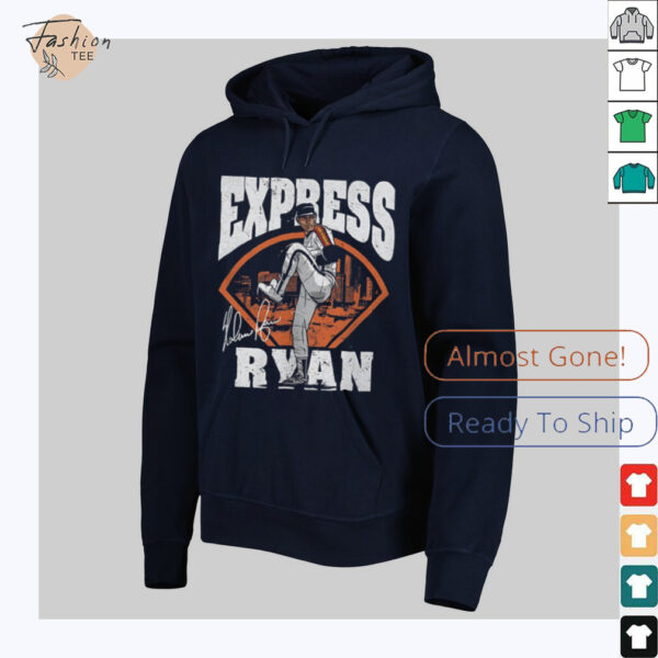 Nolan Ryan Houston Astros MLB baseball player express field shirt