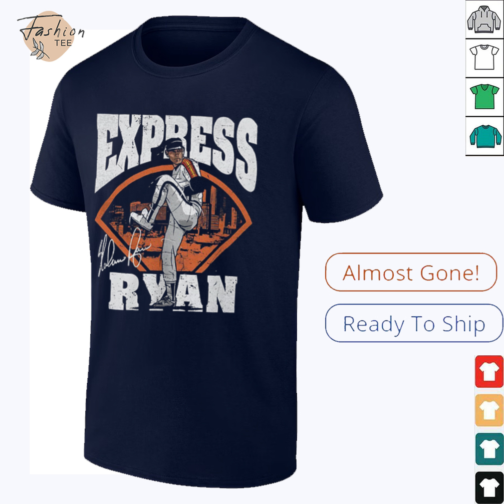 Nolan Ryan Houston Astros MLB baseball player express field shirt Nolan Ryan Houston Astros MLB baseball player express field shirt