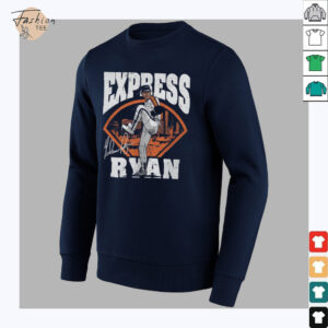 Nolan Ryan Houston Astros MLB baseball player express field shirt