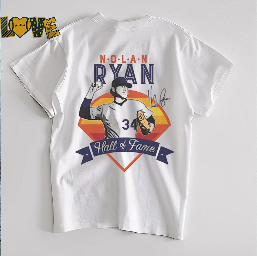 Nolan Ryan Houston Astros MLB baseball player hall of fame shirt Nolan Ryan Houston Astros MLB baseball player hall of fame shirt