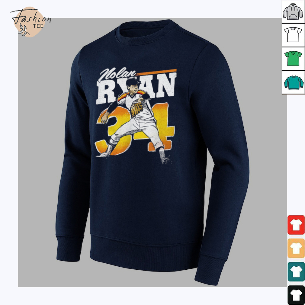 Nolan Ryan Houston Astros MLB baseball player retro shirt Nolan Ryan Houston Astros MLB baseball player retro shirt