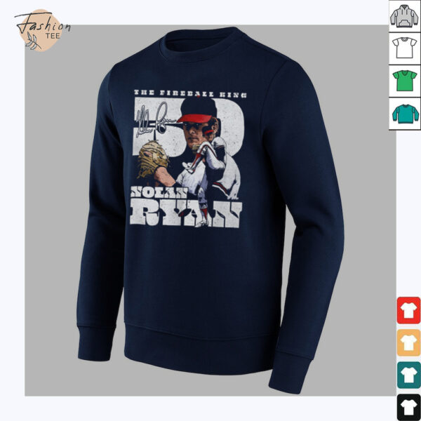 Nolan Ryan Los Angeles Angels MLB baseball player a throwback dual shirt