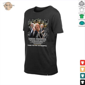 Official Gregg Popovich San Antonio Spurs 1996 2025 Signature Thank You For The Memories T Shirt
