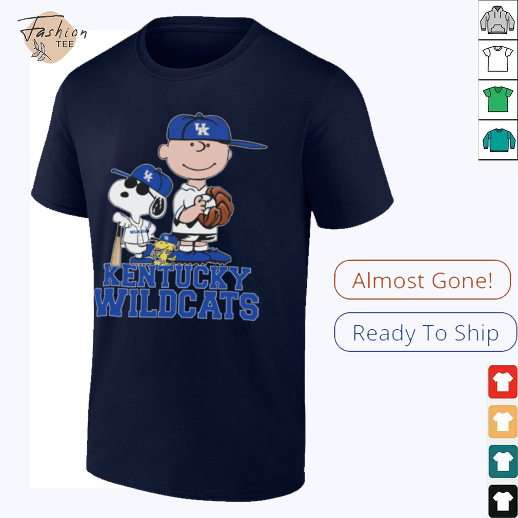 Official Kentucky Wildcats x Peanuts Snoopy T Shirt