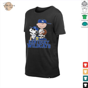 Official Kentucky Wildcats x Peanuts Snoopy T Shirt