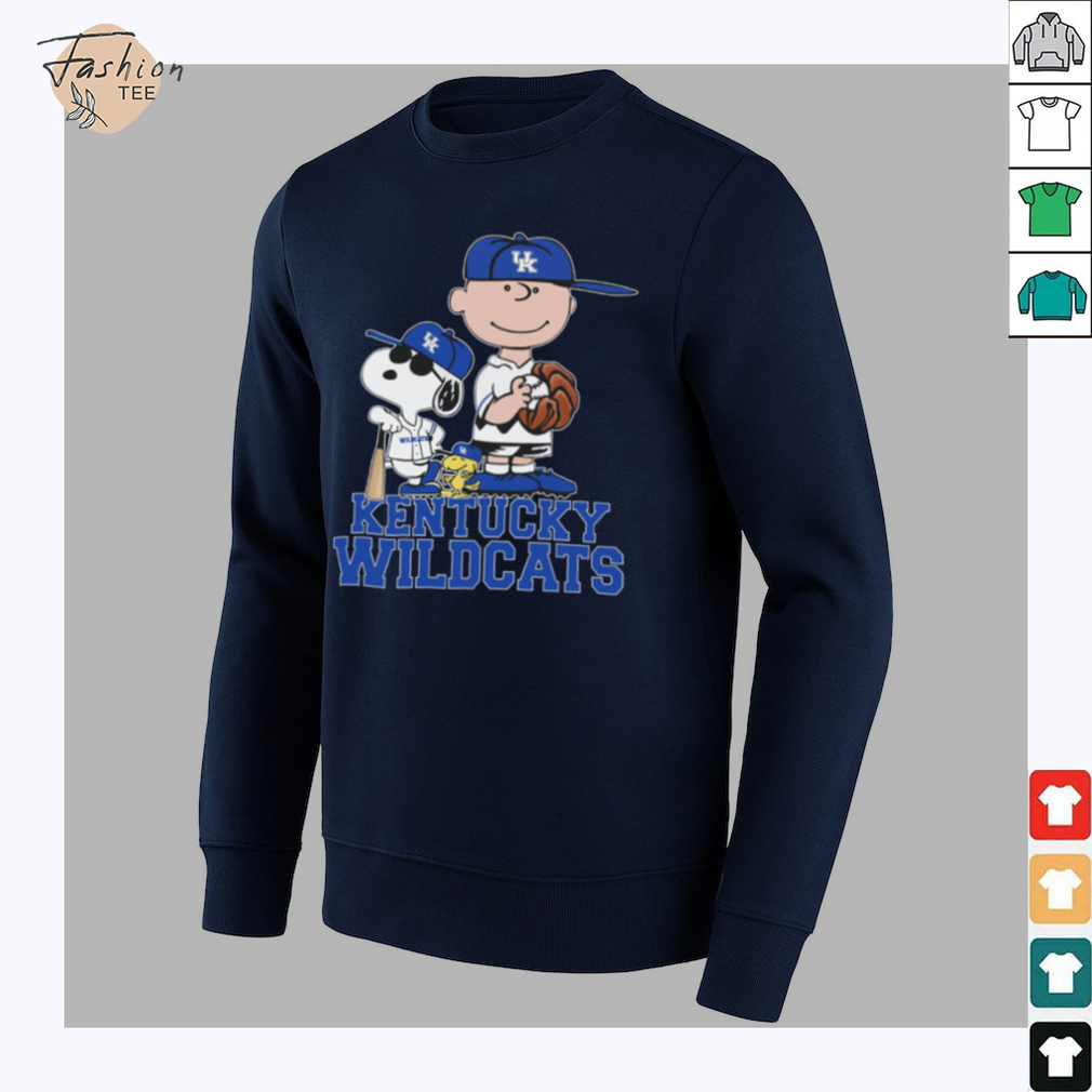 Official Kentucky Wildcats x Peanuts Snoopy T Shirt