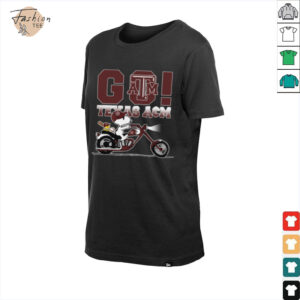 Official Texas A&M Aggies Baseball x Snoopy Go Shirt
