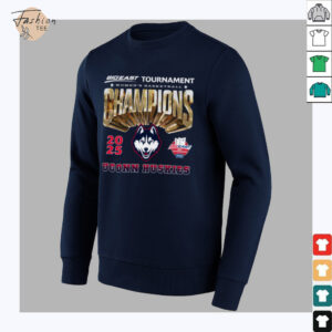 Official UConn Women's Basketball 2024 25 Big East WBB Tournament Champions T Shirt