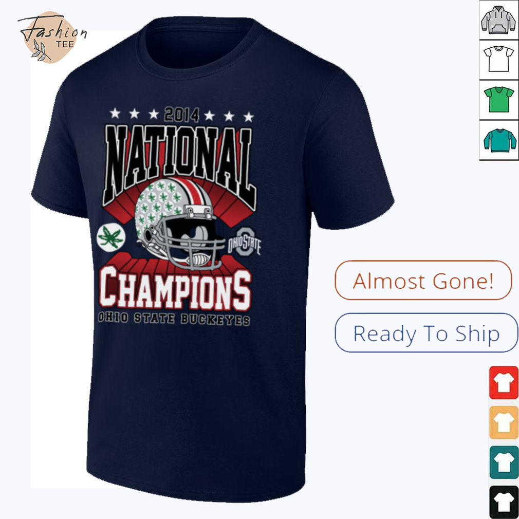 Ohio State Buckeyes H Champs Vintage ’47 Tubular T Shirt Official NCAA Gear - Front View