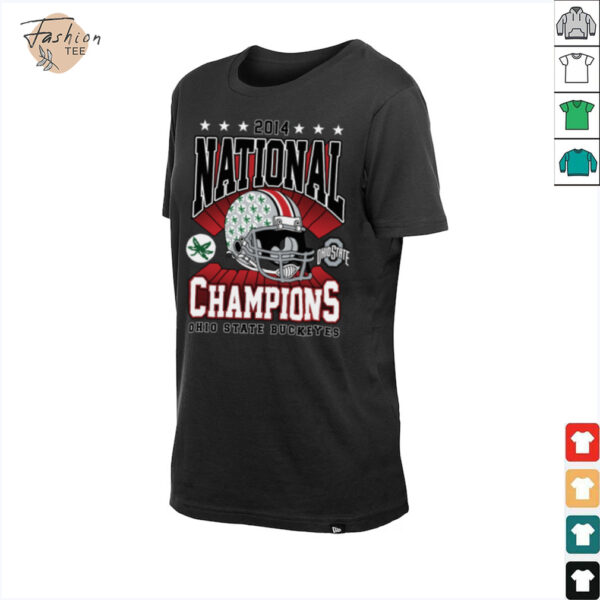 Ohio State Buckeyes H Champs Vintage ’47 Tubular T Shirt Official NCAA Gear