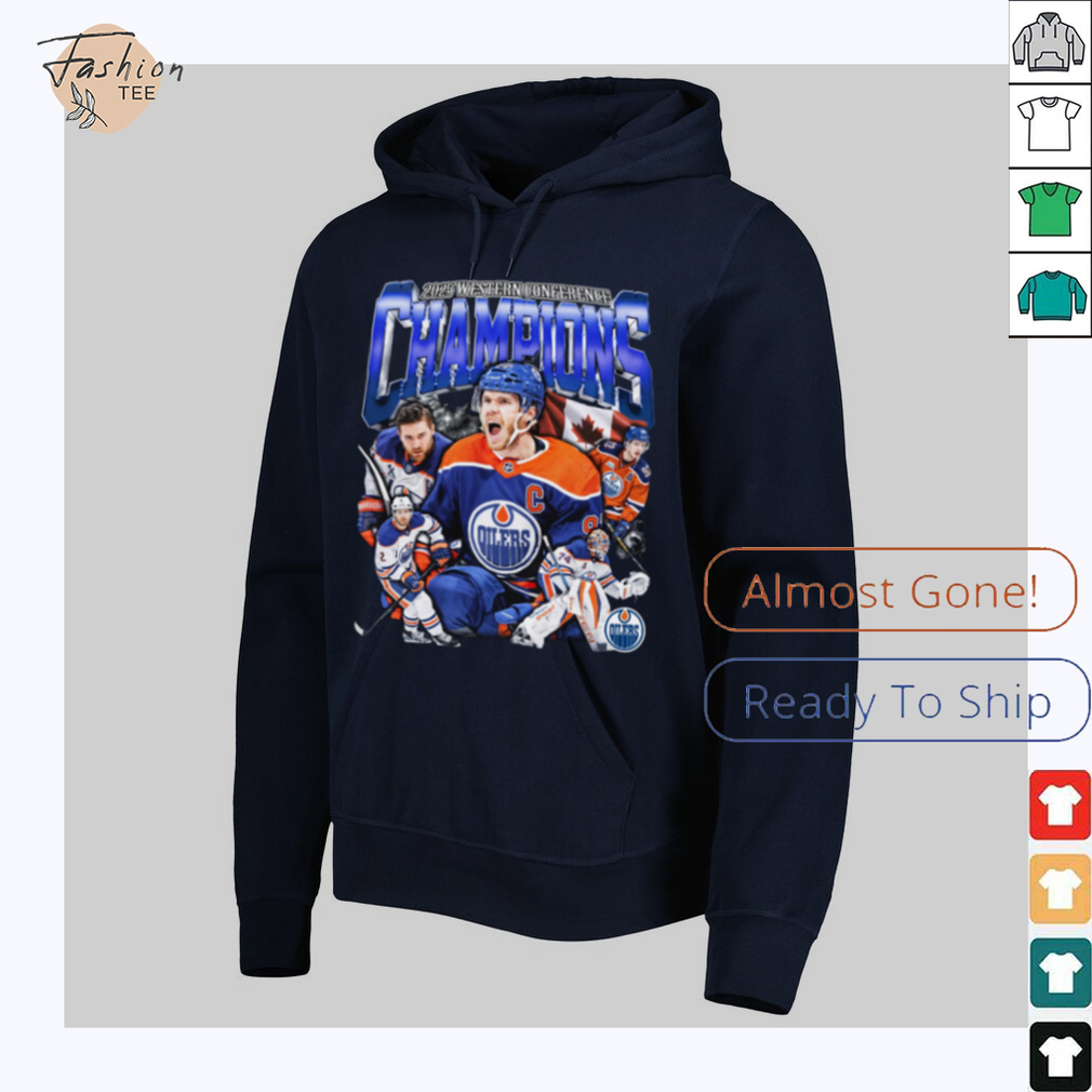 Oilers WCF Champions T Shirt - Lifestyle Shot