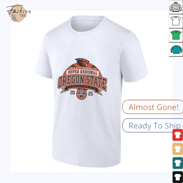 Oregon State NCAA Division I Baseball Super Regional 2025 the greatest show on dirt shirt
