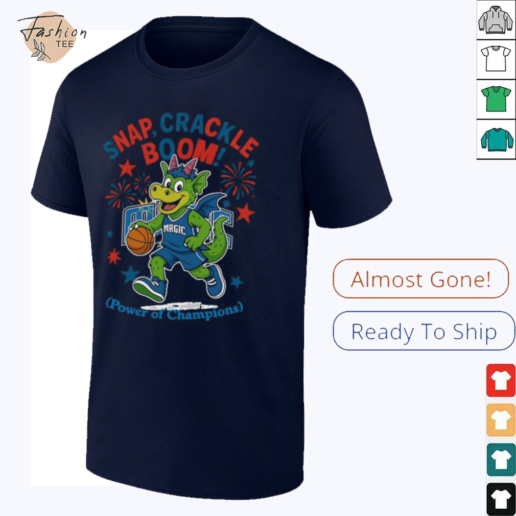 Orlando Magic snap crackle boom power of champions Indepencence day shirt Orlando Magic snap crackle boom power of champions Indepencence day shirt