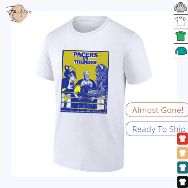 Pacers Vs Thunder Game 1 Poster NBA Finals Game shirt