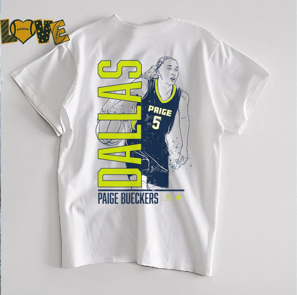 Paige Bueckers Vertical Layer Dallas Basketball T Shirt Paige Bueckers Vertical Layer Dallas Basketball T Shirt