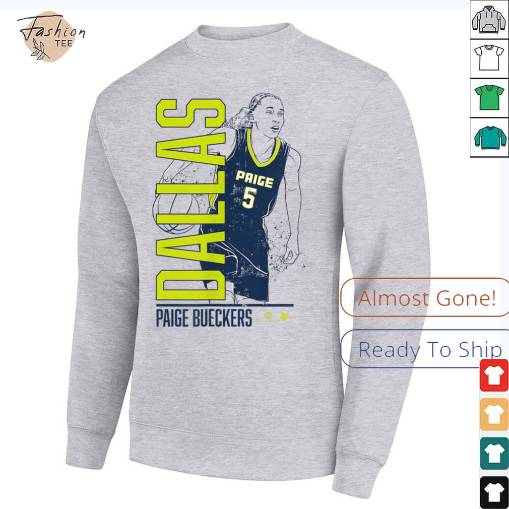 Paige Bueckers Vertical Layer Dallas Basketball T Shirt Paige Bueckers Vertical Layer Dallas Basketball T Shirt