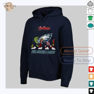 Philadelphia Eagles Marvel Avengers abbey road shirt