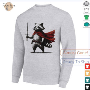 Raccoon knight vintage shirt