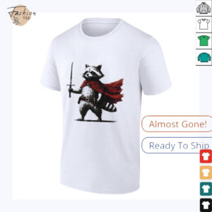 Raccoon knight vintage shirt