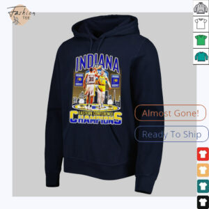 Reggie Miller and Tyrese Haliburton 2025 Eastern Conference Champions Indiana Pacers shirt