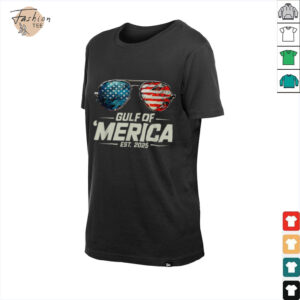 Retro Sunglasses Funny Gulf Of USA America 2025 Sunglasses T Shirt