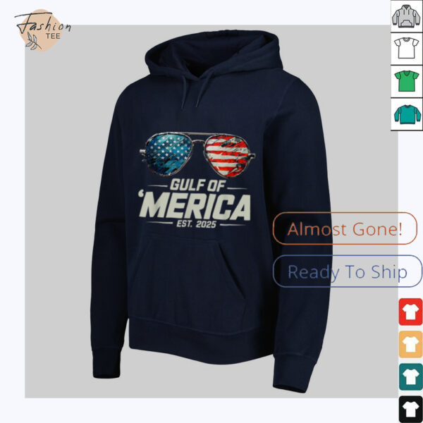Retro Sunglasses Funny Gulf Of USA America 2025 Sunglasses T Shirt