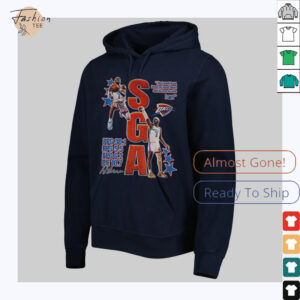 SGA OKC Thunder I just work hard keep my head down and be true to who I am signature shirt