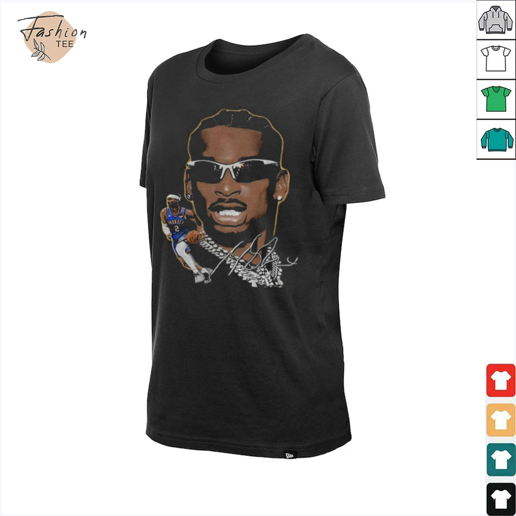 SGA Shai Gilgeous Alexander OKC Thunder MVP Gangster version shirt SGA Shai Gilgeous Alexander OKC Thunder MVP Gangster version shirt