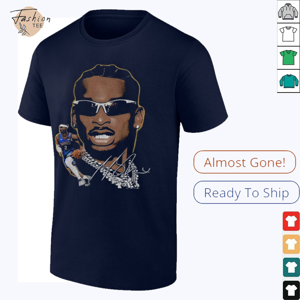 SGA Shai Gilgeous Alexander OKC Thunder MVP Gangster version shirt SGA Shai Gilgeous Alexander OKC Thunder MVP Gangster version shirt