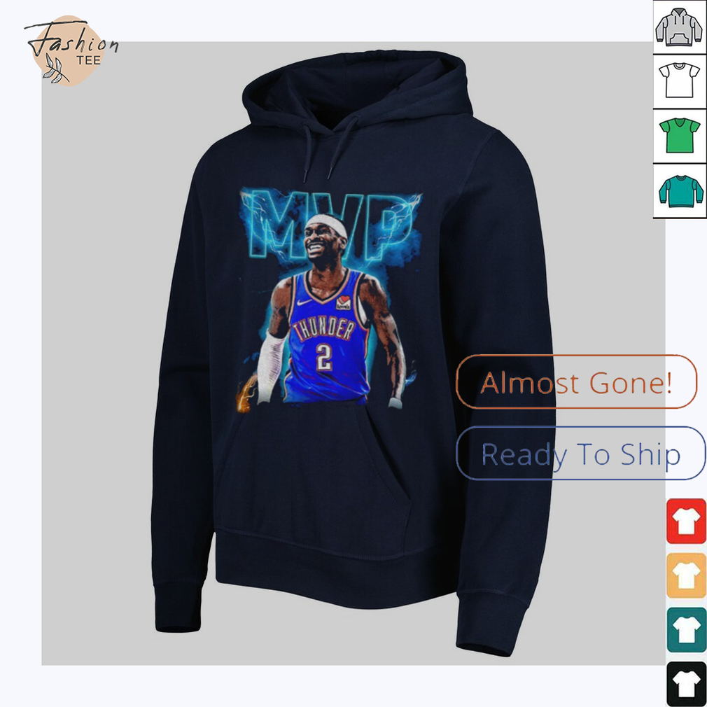 SGA Shai Gilgeous Alexander OKC Thunder Thunder man new version shirt SGA Shai Gilgeous Alexander OKC Thunder Thunder man new version shirt