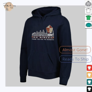 San Francisco 49ers Go Niners City Skyline Thank You For The Memories shirt