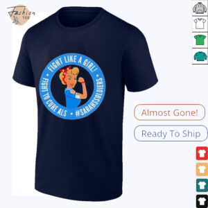 Sarah nauser sarah soldiers fight like a girl shirt