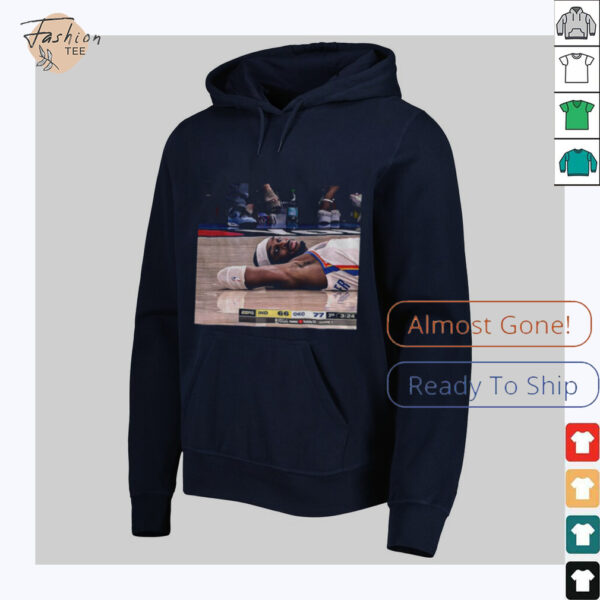Shai Gilgeous Alexander reaction after lose with Pacers OKC 110 111 Pacers Finals NBA shirt